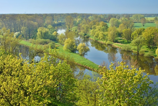 Mělník soutok Labe a Vltavy