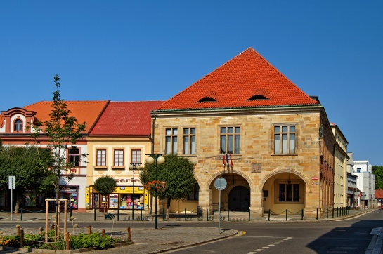 Nymburk, náměstí Přemyslovců, městská radnice