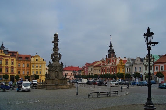 Chrudim sloup Proměnění Páně