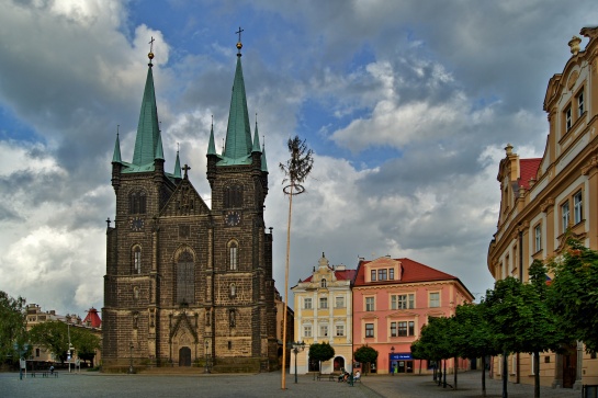 Chrudim kostel Nanebevzetí Panny Marie