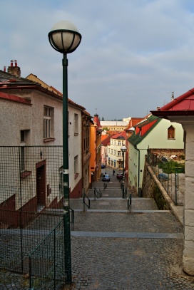Chrudim Široké schody