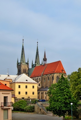 Chrudim kostel Nanebevzetí Panny Marie