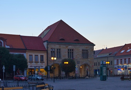 Nymburk, náměstí Přemyslovců, městská radnice