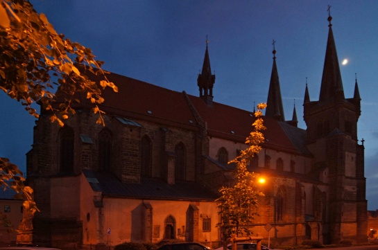Chrudim kostel Nanebevzetí Panny Marie