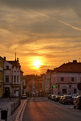 Chrudim Resselovo náměstí