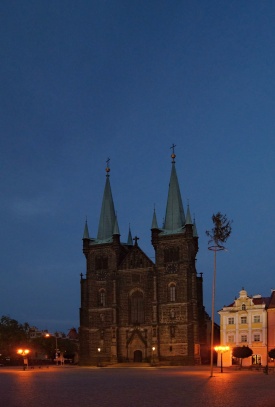 Chrudim kostel Nanebevzetí Panny Marie