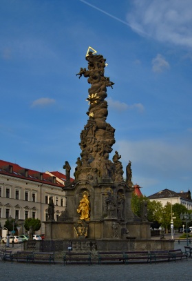 Chrudim sloup Proměnění Páně