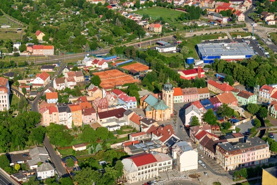 Centrum města - Jirkov 