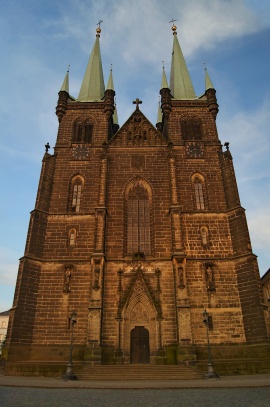 Chrudim kostel Nanebevzetí Panny Marie