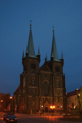 Chrudim kostel Nanebevzetí Panny Marie