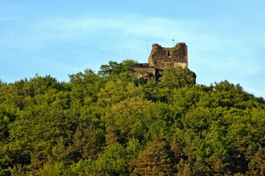 Zřícenina hradu Starý Berštejn Vrchovany
