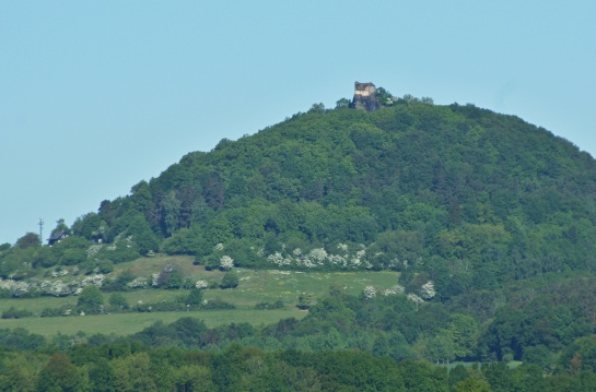 Zřícenina hradu Starý Berštejn Vrchovany