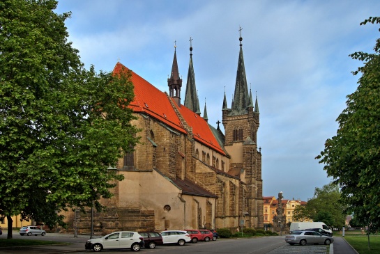 Chrudim kostel Nanebevzetí Panny Marie