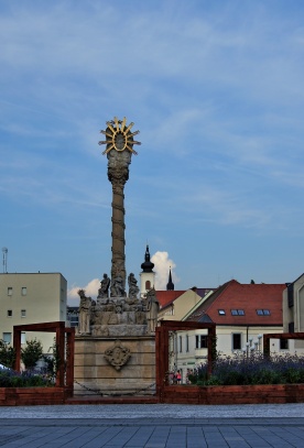 Trnava sousoší Nejsvětější Trojice