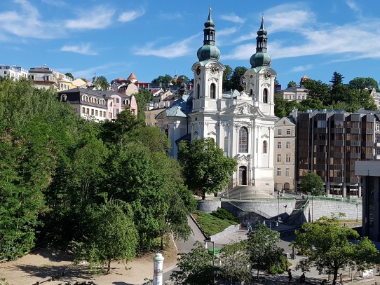 Karlovy Vary kostel sv. Máří Magdalény