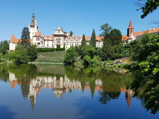 Průhonice zámek