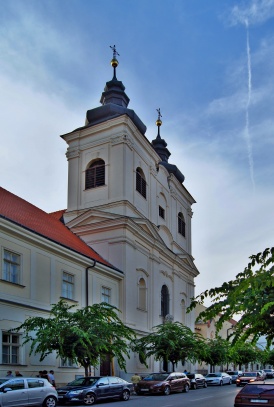 Trnava kostel Najsvätejšej Trojice