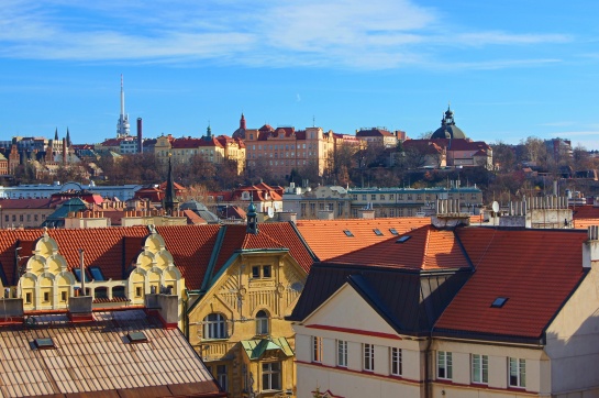 Praha pohled na město