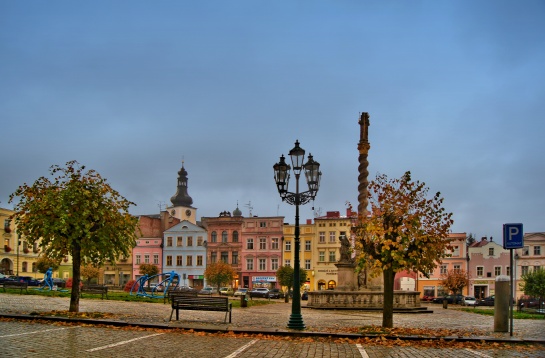 Broumov, Mírové náměstí