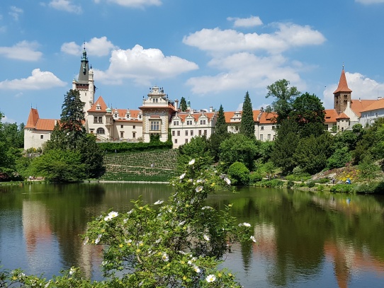 Průhonice zámek