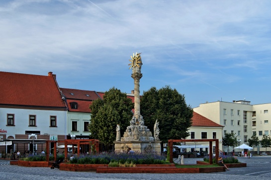 Trnava sousoší Nejsvětější Trojice