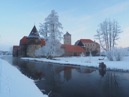 Zasněžený Švihov 