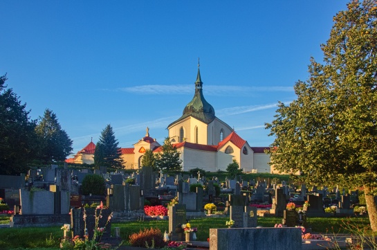 Zelená hora: Poutní kostel sv. Jana Nepomuckého