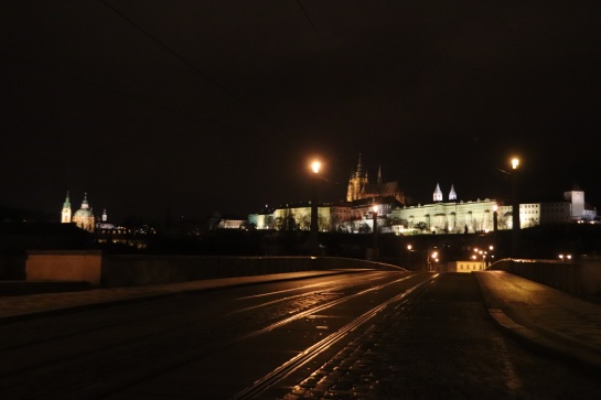 Noční Praha