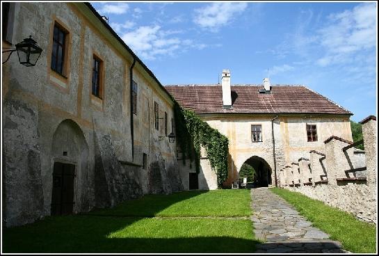 Část areálu kláštera