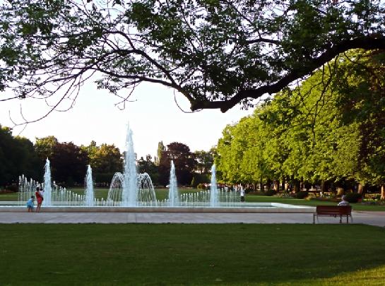 Lázeňský park v Poděbradech