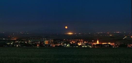 Soumrak nad Bílovcem