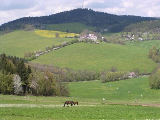 Pohled na Dolejší Krušec