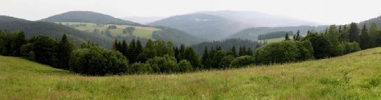 pohled do údolí Křemelné