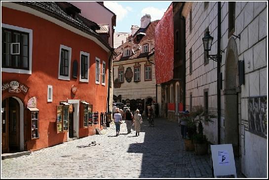 Uličky Českého Krumlova