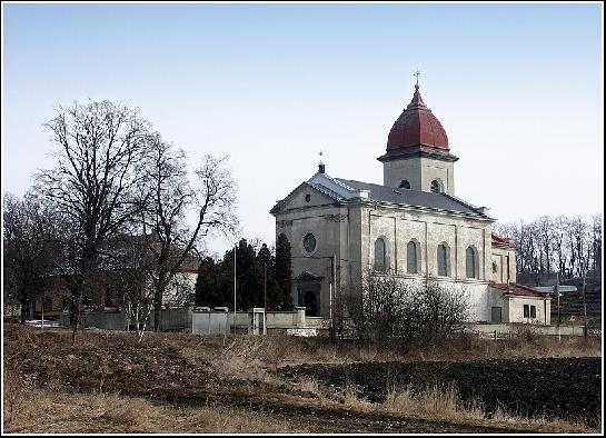 Kostel sv. Martina  Nížebohy.