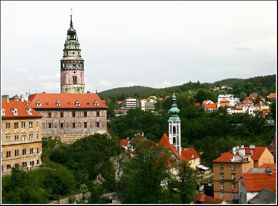 Z úrovně Zámecké věže