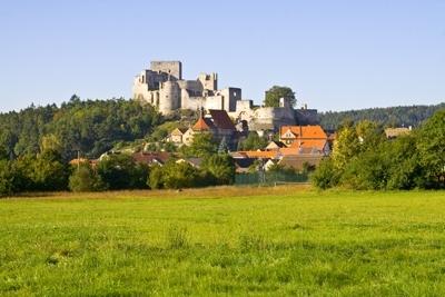 Panorama hradu Rabí