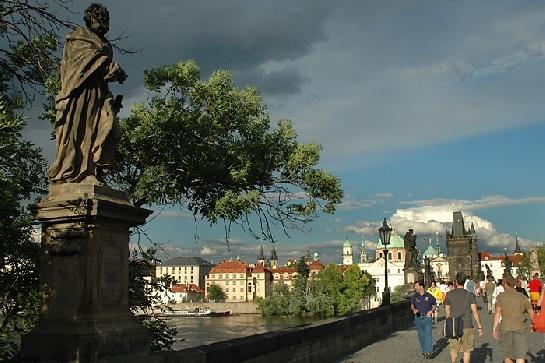 Na Karlově mostě, Praha