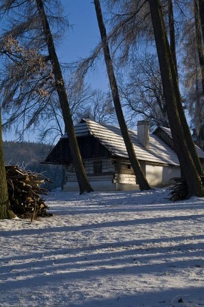 Skanzen u hradu Velhartice