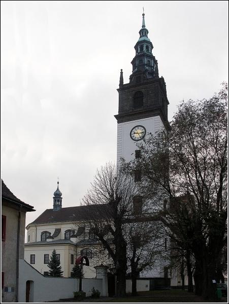 Věž katedrály sv. Štěpána v Litoměřicích