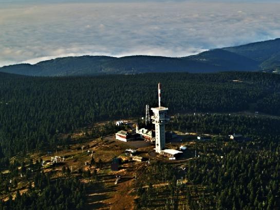 Klínovec nad inverzí
