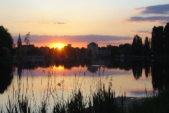 nymburské panorama podvečerní