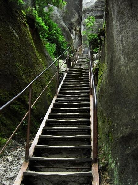 Skalní schody