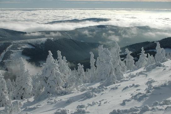 Inverze v Krkonoších