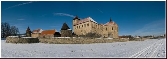 Jižní část hradu Švihova