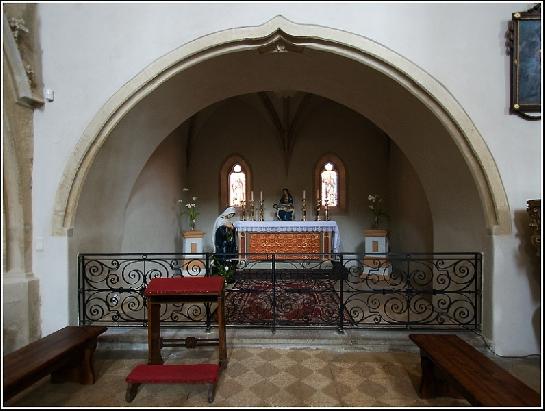 Boční kaple v kostele sv.Mikuláše
