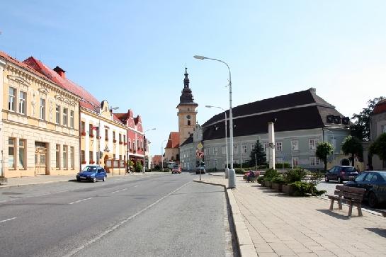 Moravské Budějovice - náměstí