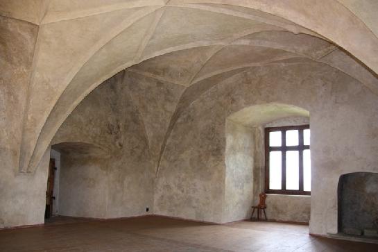 hrad Lipnice nad Sázavou - interiér