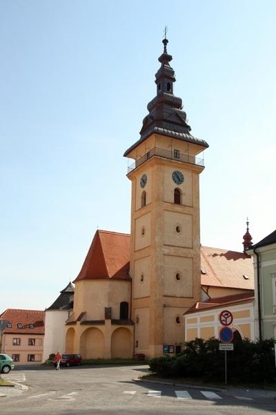 Moravské Budějovice - kostel