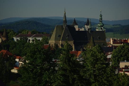 Panorama kostelů